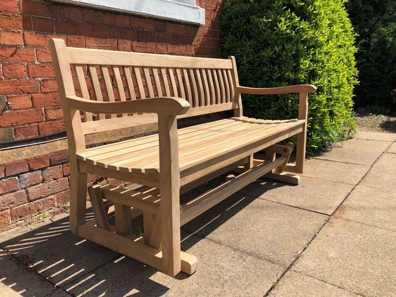 Wholesale Teak Glider Bench 1.5m