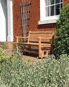 Wholesale Teak Glider Bench 1.5m