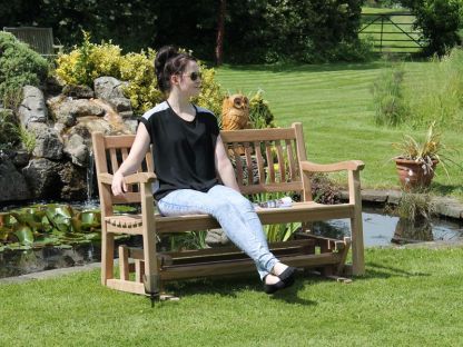 Wholesale Teak Glider Bench 1.3M