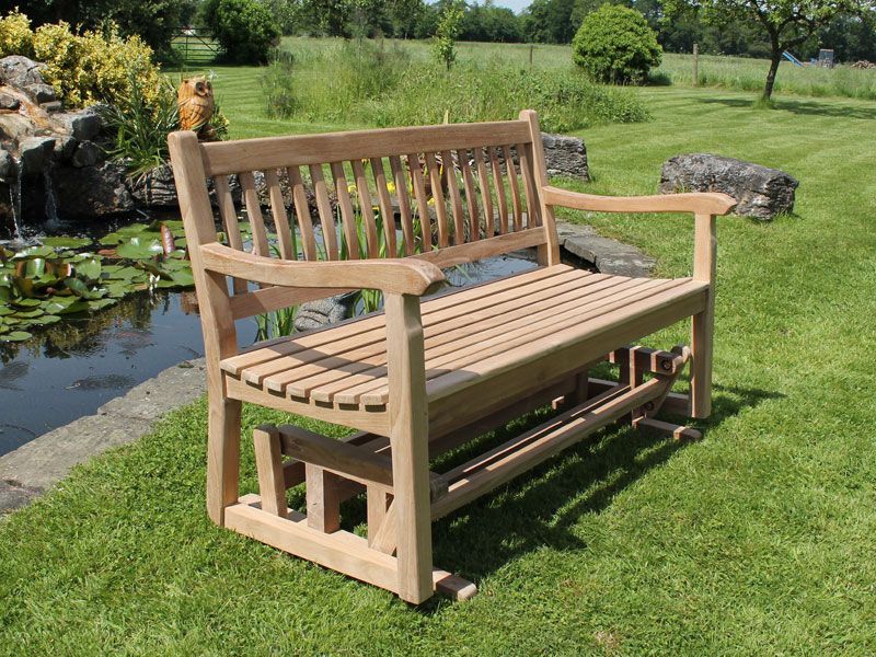 Wholesale Teak Glider Bench 1.3M