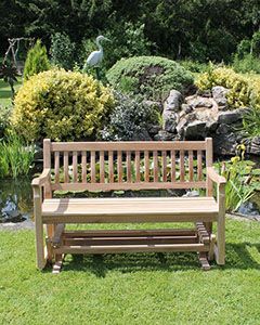 Wholesale Teak Glider Bench 1.3M