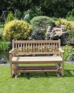 Wholesale Teak Glider Bench 1.3M