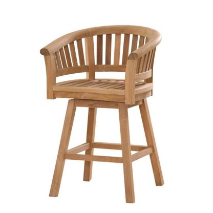Wholesale Half Moon Swivel Bar Chair