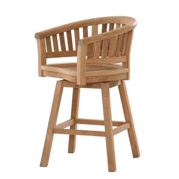 Wholesale Half Moon Swivel Bar Chair