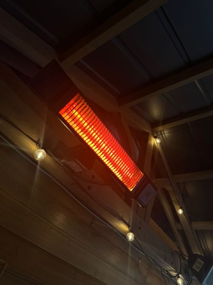 Ultra Wall Heater With Remote & Pergola, Gazebo Bracket