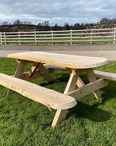 Whole Sale Hemlock 1.9M Picnic Table