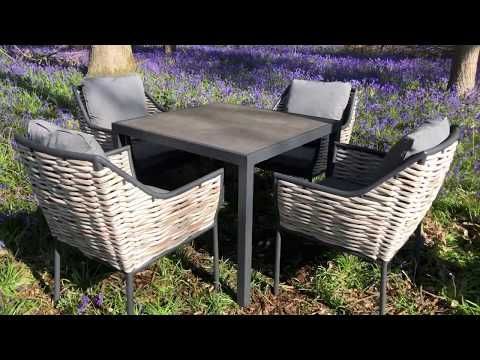 Wholesale Tahiti Stone Top Dining Set