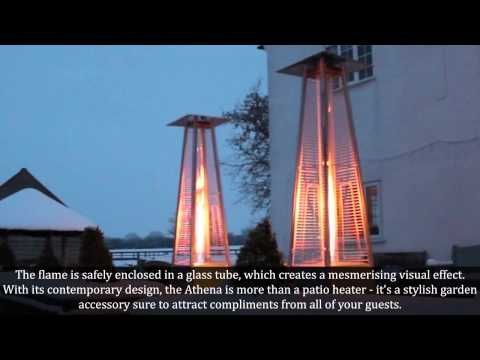 Athena Plus Gas Patio Heater & Free Weather Cover