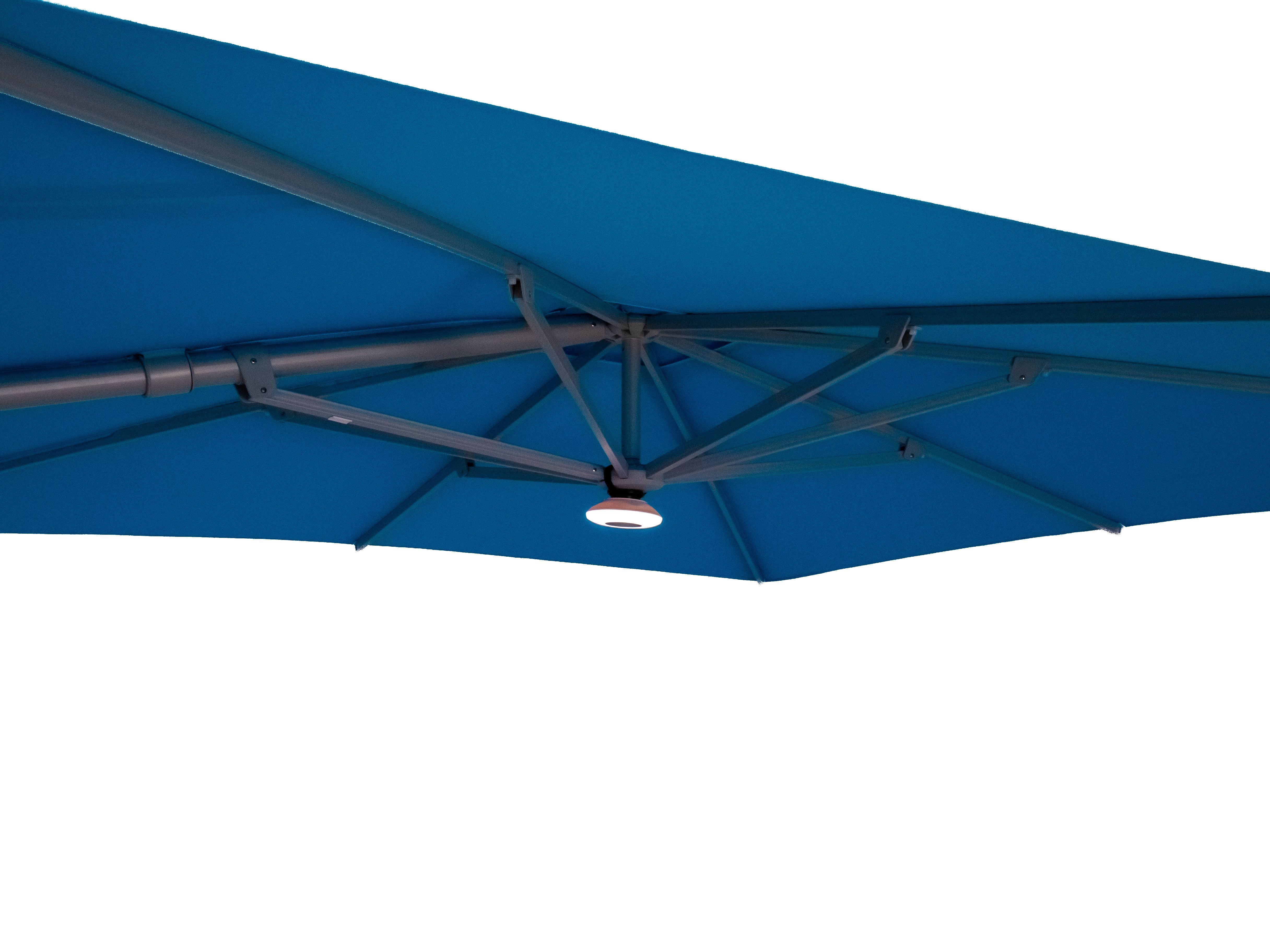 LED Parasol Light with Bluetooth Speaker