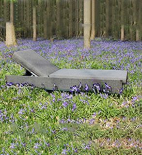 Sicilie Sun Lounger | Anthracite Frame 