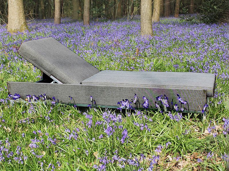 Sicilie Sun Lounger | Anthracite Frame 