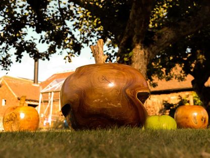 Wholesale Apple Wooden Ornament 