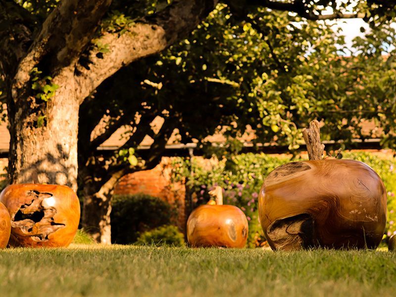 Wholesale Apple Wooden Ornament 
