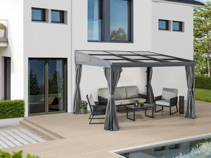Wholesale Four Seasons Wall Mounted Gazebo 3m x 4.8m | FEB OFFERS