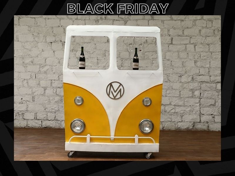 Wholesale Indian VW Full-Front Bus Bar Yellow