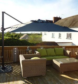 Wholesale Junior Roma 2.75m Square Cantilever Parasol & Weather Cover