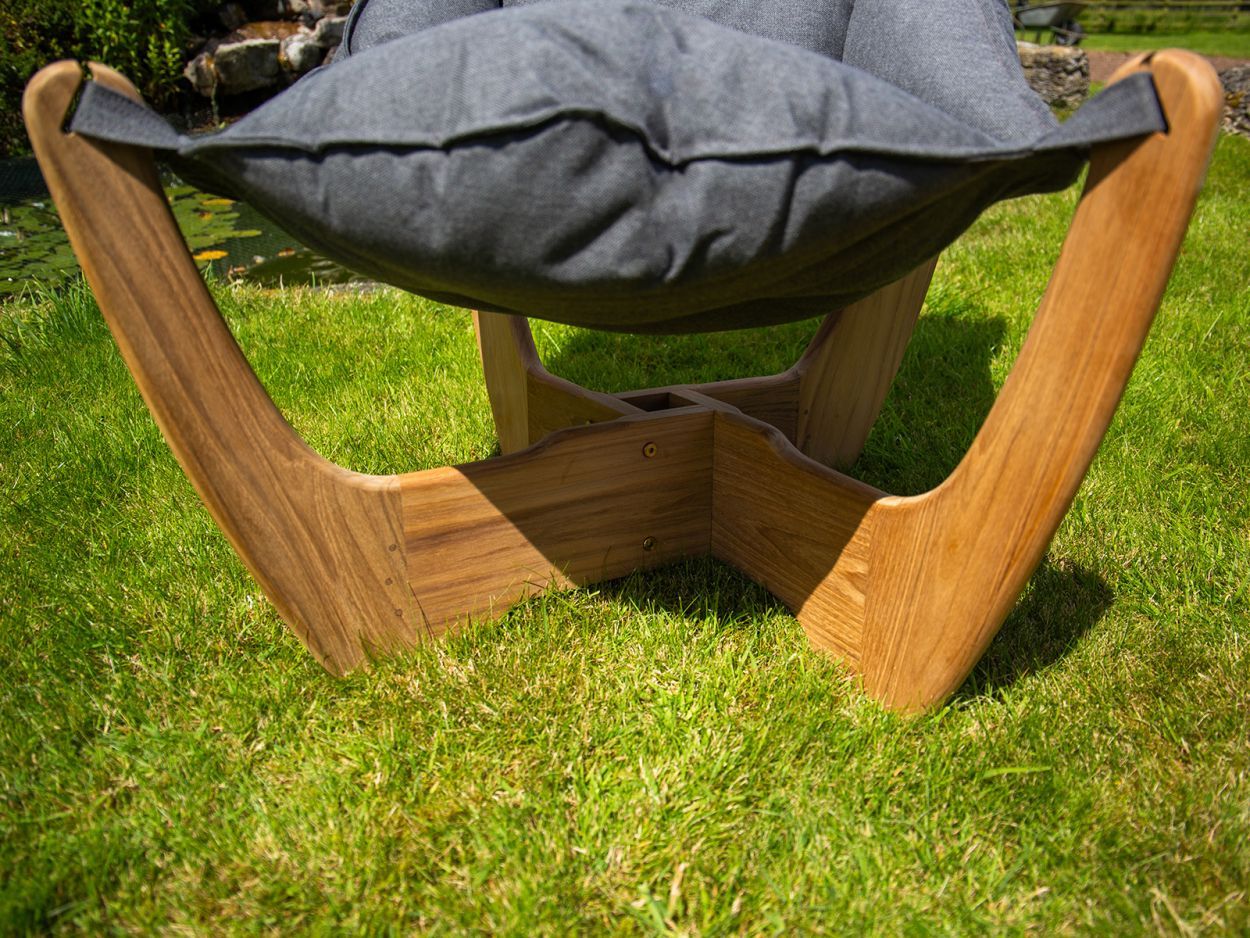 Wholesale Kangaroo Teak Lounge Chair | FSC Certified