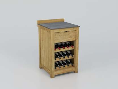 Wholesale Bari Kitchen Wine Cabinet Unit 