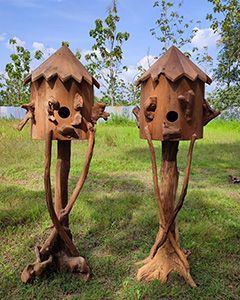 Wholesale Teak Bird House | Large