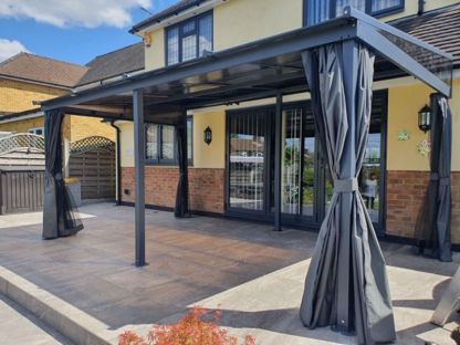 Wholesale Four Seasons Wall Mounted Gazebo 3m x 4.8m | FEB OFFERS