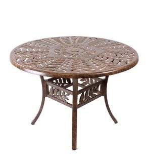 Wholesale Leaf 106cm dia table