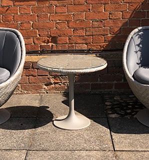 Wholesale Luxor Meteor Spin Side Table 