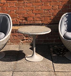 Wholesale Luxor Meteor Spin Side Table 