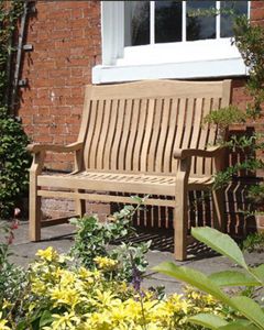 Wholesale Malvern FSC Teak Bench - 120cm