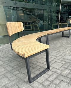 Wholesale Mandalay Curved Backless Bench | FSC® Certified | Pre-Order