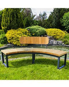 Wholesale Mandalay Curved Backless Bench | FSC® Certified | Pre-Order