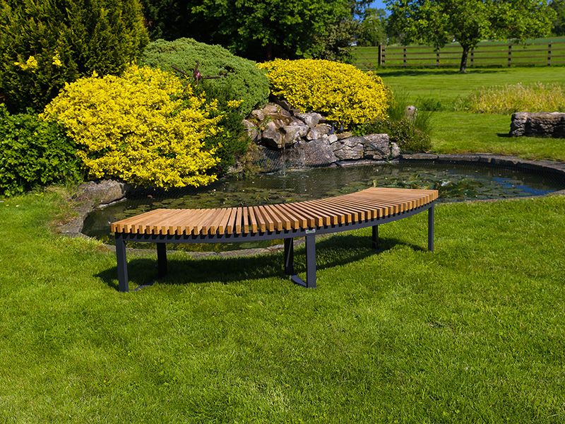 Wholesale Mandalay Curved Backless Bench | FSC® Certified | Pre-Order