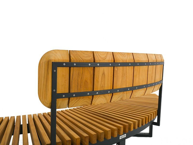 Wholesale Mandalay Curved Backless Bench | FSC® Certified | Pre-Order