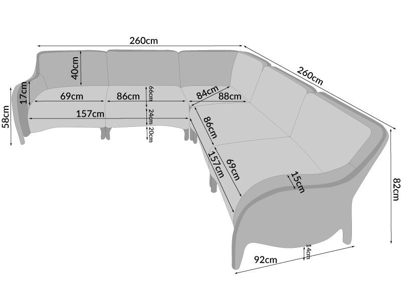 Wholesale Meteor Corner Set 