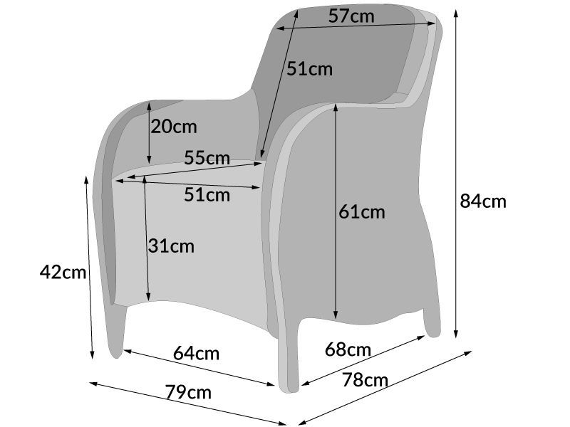 Wholesale Meteor Lounge Armchair