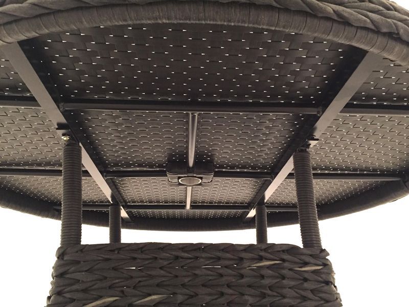 Midnight Montana Round Dining Table