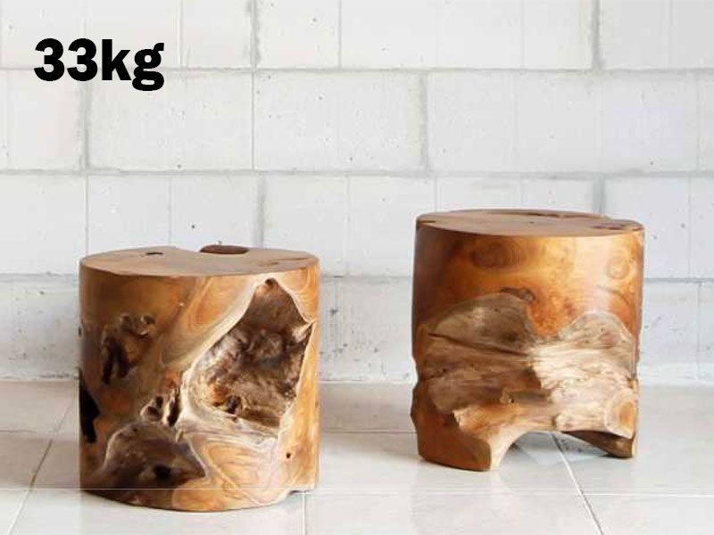Wholesale Naga Reclaimed Round Stool