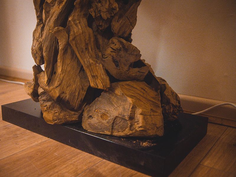 Regina Teak Root Console Table