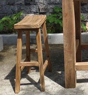Wholesale Reclaimed Teak Bar Stool