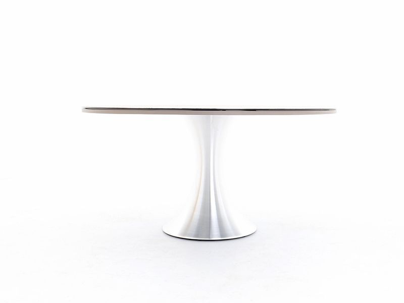 Palm Round Slate Table 