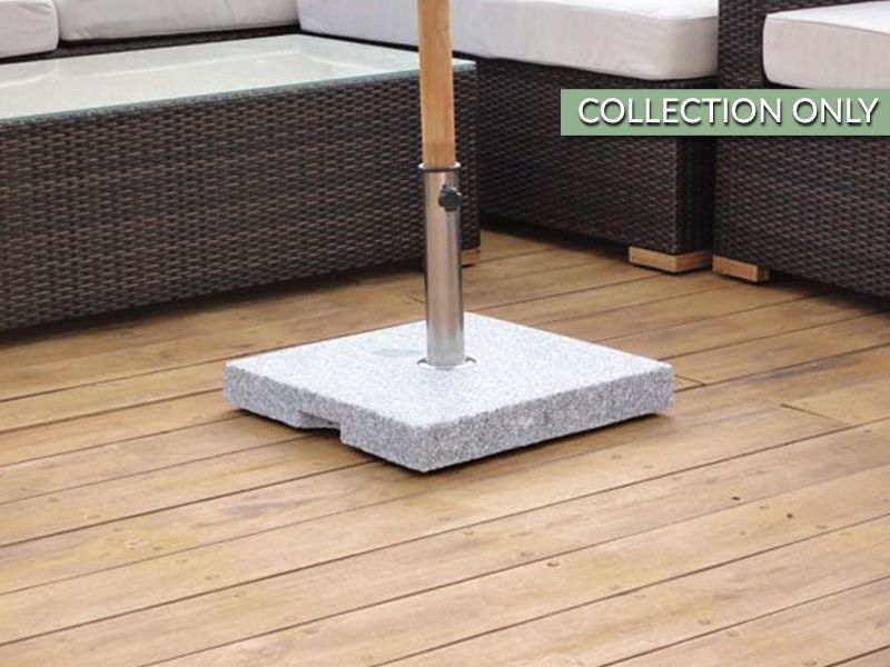 Wholesale Parasol Base Burnt Stone Effect - 40kg