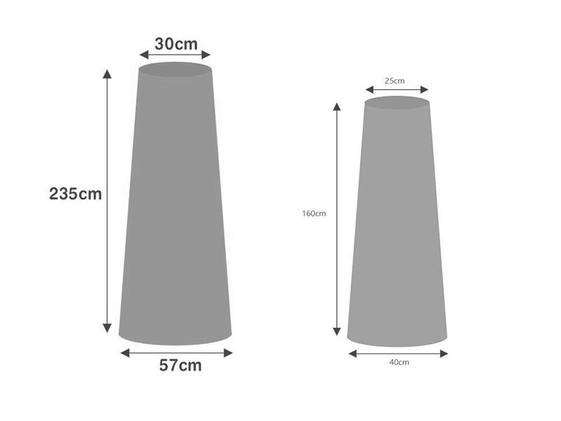 Wholesale Parasol Weather Cover 