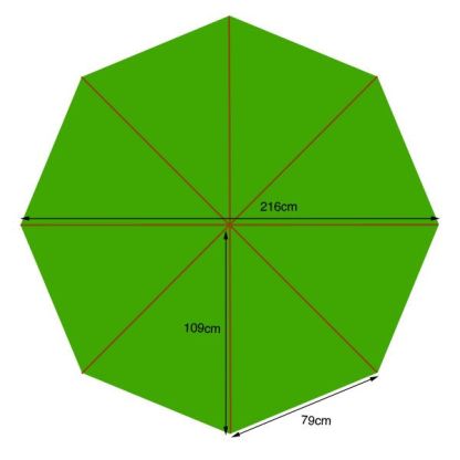 Wholesale 210cm Diameter Canopy Only