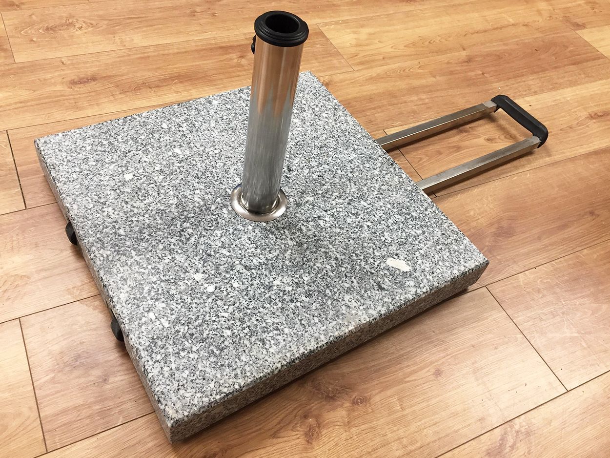 Wholesale Polished Granite 40kg Parasol Base