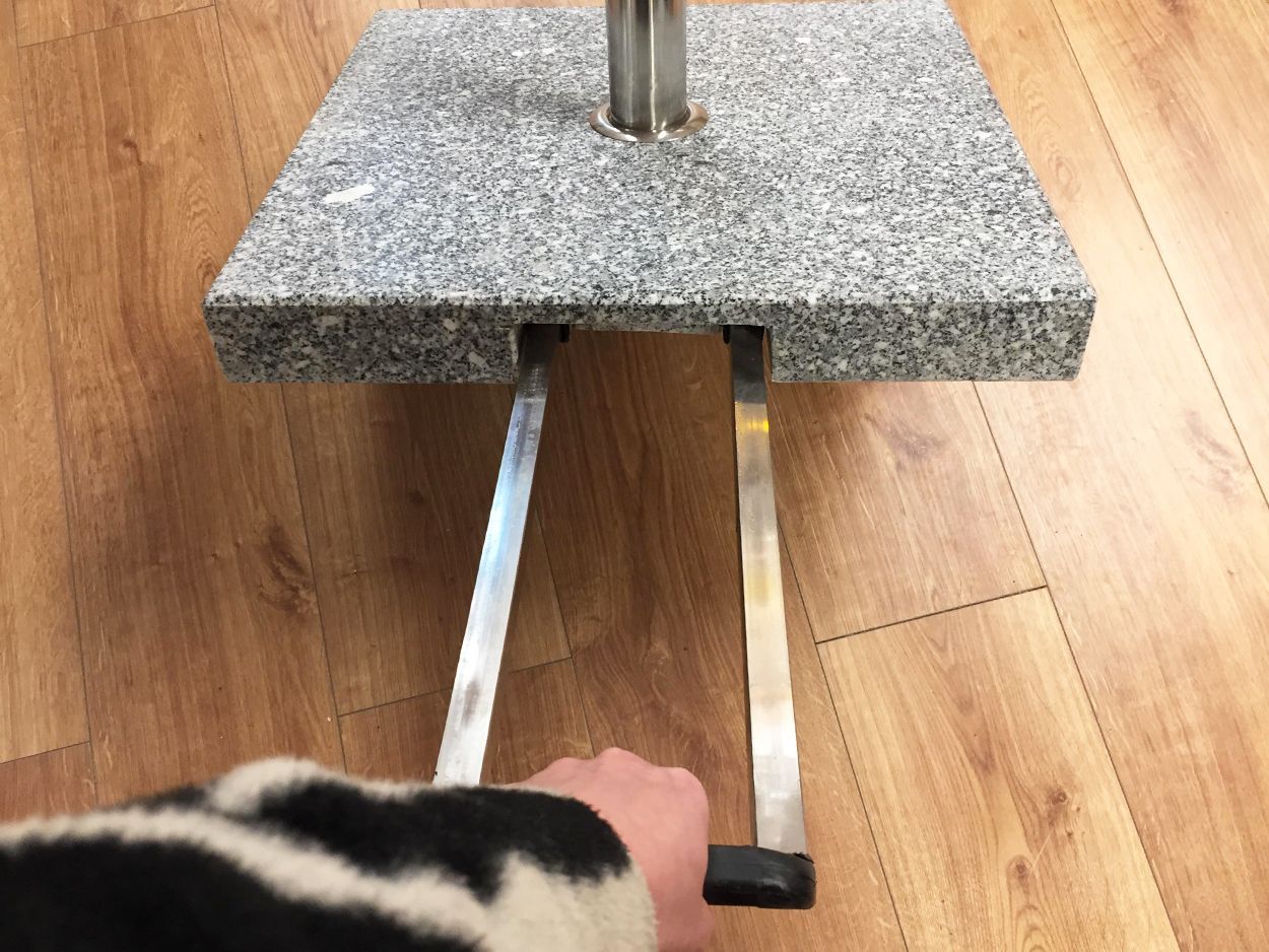 Wholesale Polished Granite 40kg Parasol Base