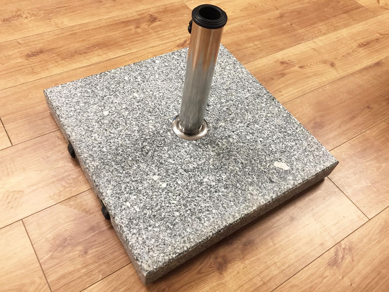 Wholesale Polished Granite 40kg Parasol Base