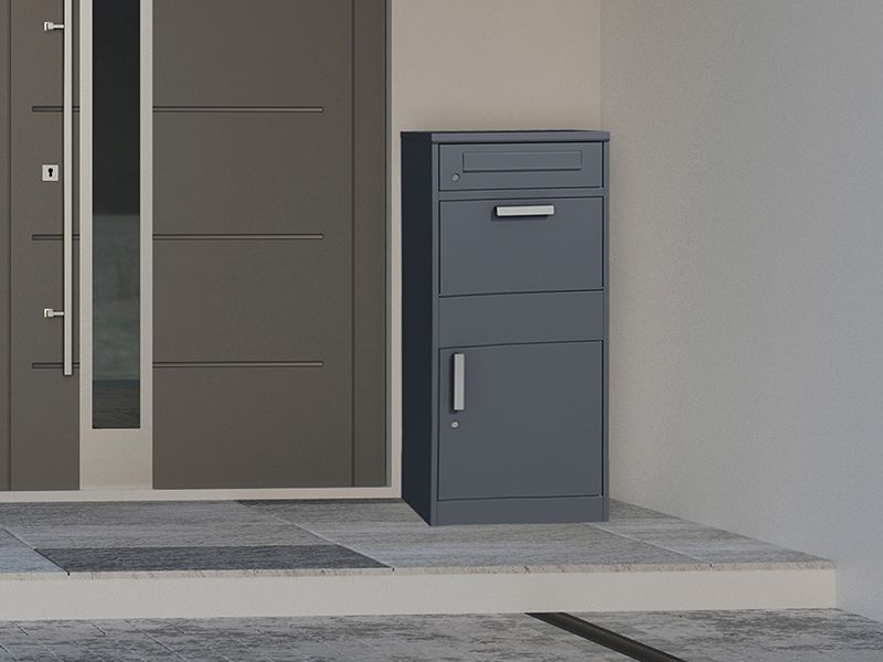 Wholesale Anthracite Parcel And Letter Box