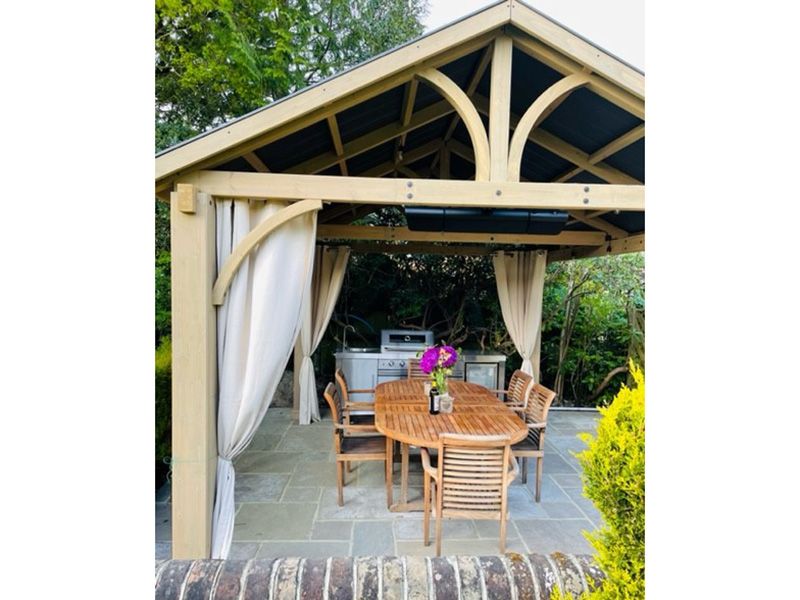 Wholesale Cedar Gazebo 3.6m x 3.2m | FSC Certified 