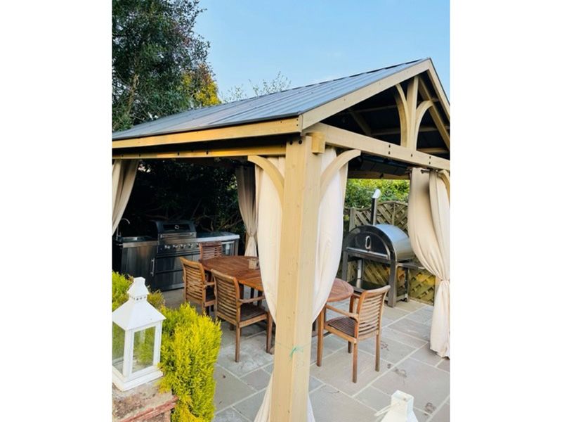 Wholesale Cedar Gazebo 3.6m x 3.2m | FSC Certified 