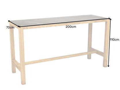 Wholesale Sierra 2m Bar Table | Bari Range