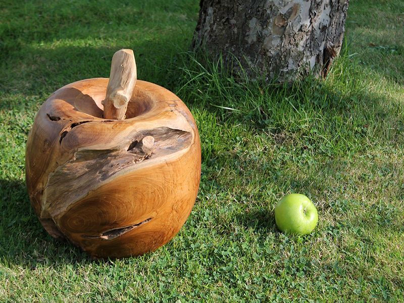 Wholesale Apple Wooden Ornament 